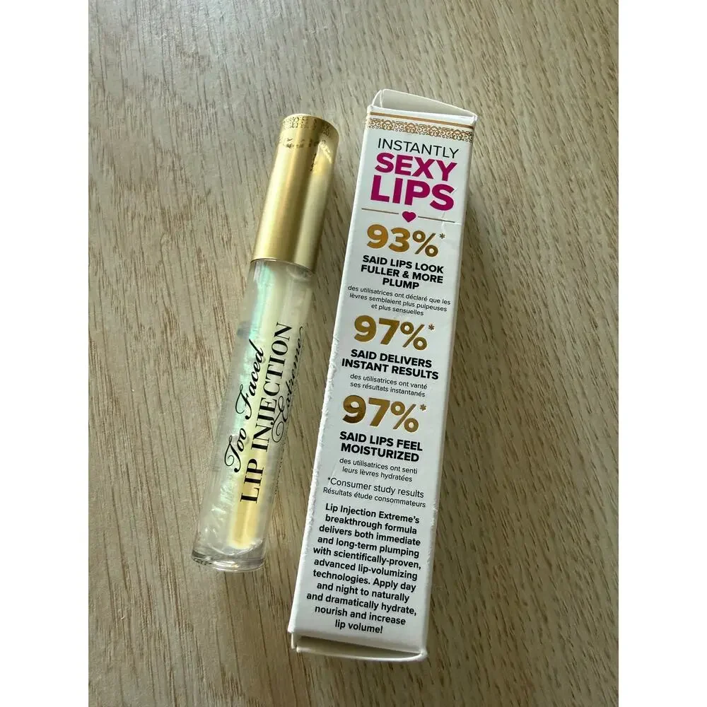 $33 New Too Faced Lip Injection Extreme Lip Plumper in Original